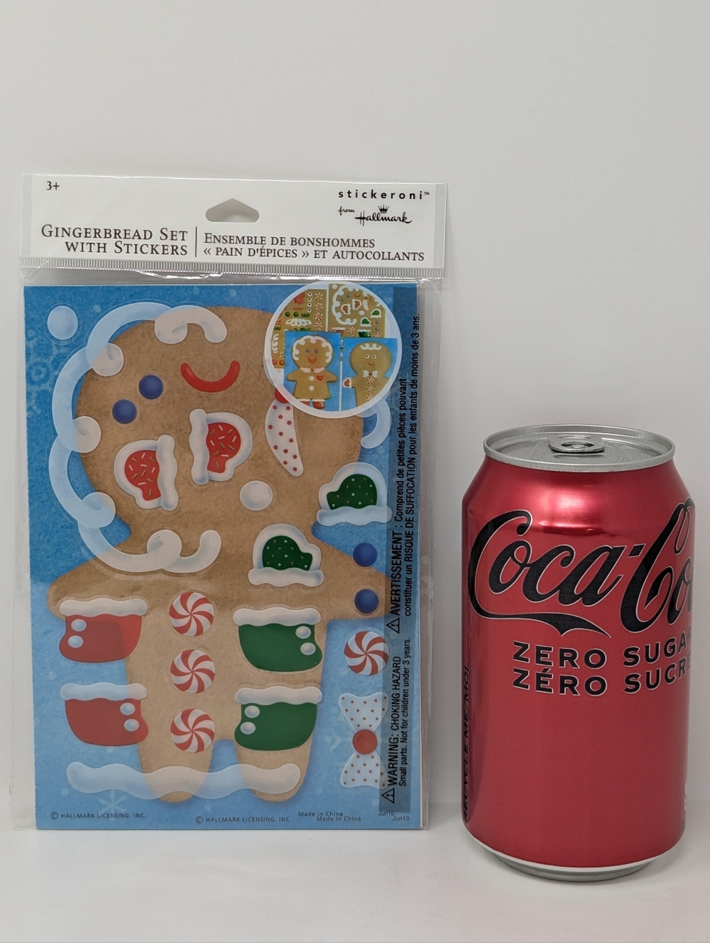 Hallmark Stickeroni Stickers Gingerbread Craft Set - Picture 3 of 3